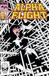 Cover Thumbnail for Alpha Flight (Marvel, 1983 series) #3 [Direct]