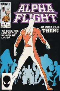 Cover Thumbnail for Alpha Flight (Marvel, 1983 series) #11 [Direct]