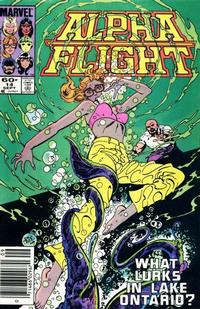Cover Thumbnail for Alpha Flight (Marvel, 1983 series) #14 [Newsstand]