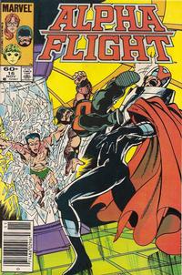 Cover Thumbnail for Alpha Flight (Marvel, 1983 series) #16 [Newsstand]