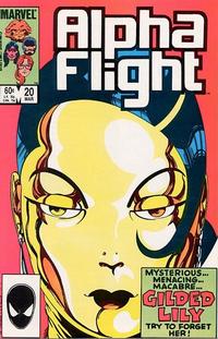 Cover Thumbnail for Alpha Flight (Marvel, 1983 series) #20 [Direct]
