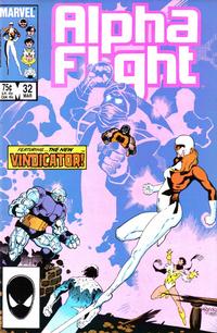 Cover Thumbnail for Alpha Flight (Marvel, 1983 series) #32 [Direct]