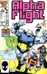 Cover Thumbnail for Alpha Flight (Marvel, 1983 series) #36 [Direct]