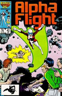 Cover for Alpha Flight (Marvel, 1983 series) #42 [Direct]