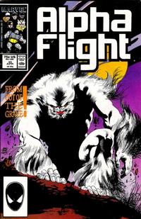 Cover Thumbnail for Alpha Flight (Marvel, 1983 series) #45 [Direct]