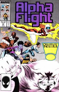 Cover for Alpha Flight (Marvel, 1983 series) #48 [Direct]