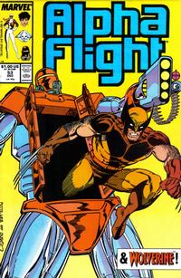 Cover for Alpha Flight (Marvel, 1983 series) #53
