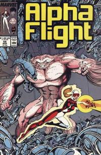 Cover for Alpha Flight (Marvel, 1983 series) #56