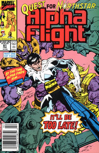 Cover for Alpha Flight (Marvel, 1983 series) #81