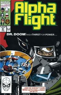 Cover Thumbnail for Alpha Flight (Marvel, 1983 series) #91