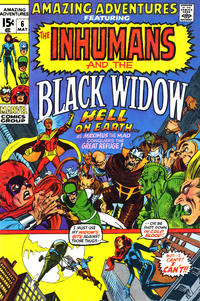 Cover Thumbnail for Amazing Adventures (Marvel, 1970 series) #6