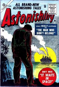 Cover Thumbnail for Astonishing (Marvel, 1951 series) #38