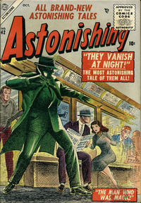 Cover for Astonishing (Marvel, 1951 series) #42