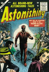 Cover for Astonishing (Marvel, 1951 series) #43