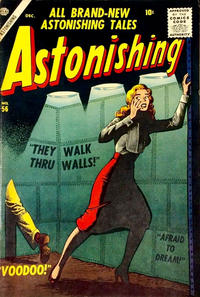 Cover for Astonishing (Marvel, 1951 series) #56