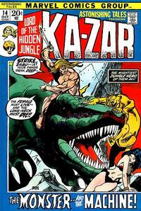 Cover Thumbnail for Astonishing Tales (Marvel, 1970 series) #14 [Regular Edition]