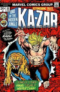 Cover Thumbnail for Astonishing Tales (Marvel, 1970 series) #16 [Regular Edition]