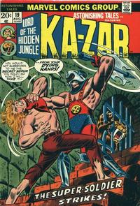Cover Thumbnail for Astonishing Tales (Marvel, 1970 series) #19 [Regular Edition]