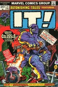 Cover for Astonishing Tales (Marvel, 1970 series) #21