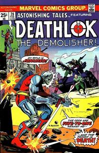 Cover Thumbnail for Astonishing Tales (Marvel, 1970 series) #28