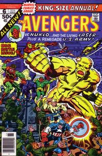 Cover Thumbnail for The Avengers Annual (Marvel, 1967 series) #6