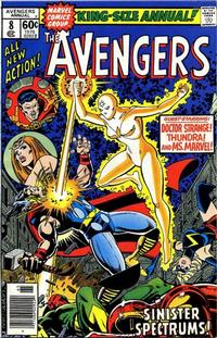 Cover Thumbnail for The Avengers Annual (Marvel, 1967 series) #8