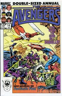 Cover for The Avengers Annual (Marvel, 1967 series) #14 [Direct]