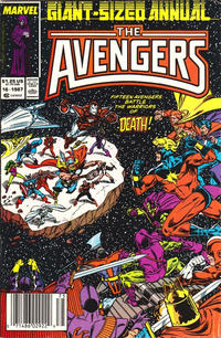 Cover for The Avengers Annual (Marvel, 1967 series) #16 [Newsstand]
