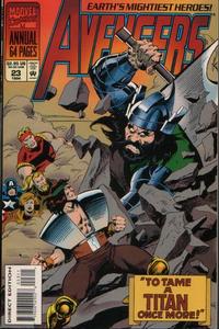 Cover for The Avengers Annual (Marvel, 1967 series) #23 [Direct]