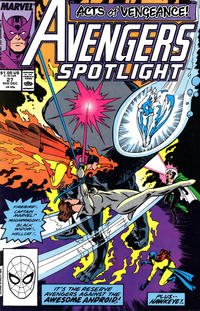 Cover Thumbnail for Avengers Spotlight (Marvel, 1989 series) #27 [Direct]