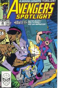 Cover Thumbnail for Avengers Spotlight (Marvel, 1989 series) #30