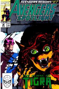 Cover Thumbnail for Avengers Spotlight (Marvel, 1989 series) #38