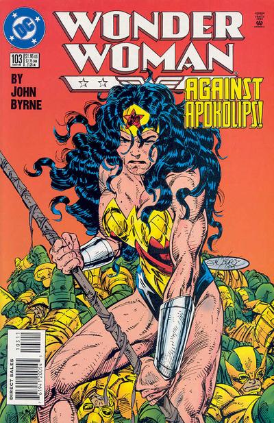 Cover for Wonder Woman (DC, 1987 series) #103 [Direct Sales]