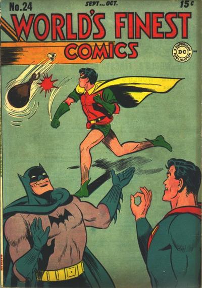 Cover for World's Finest Comics (DC, 1941 series) #24