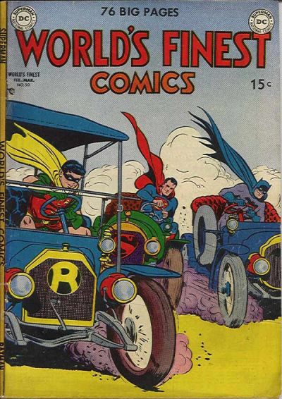 Cover for World's Finest Comics (DC, 1941 series) #50