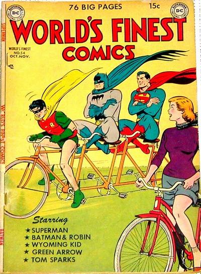 Cover for World's Finest Comics (DC, 1941 series) #54