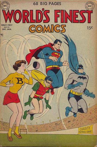 Cover for World's Finest Comics (DC, 1941 series) #55