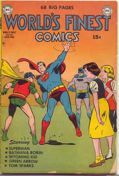Cover for World's Finest Comics (DC, 1941 series) #56