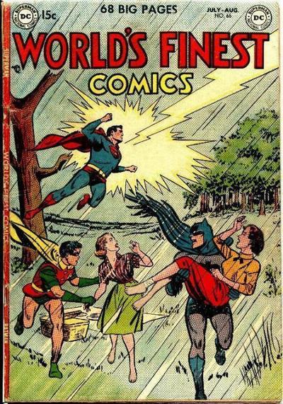 Cover for World's Finest Comics (DC, 1941 series) #65