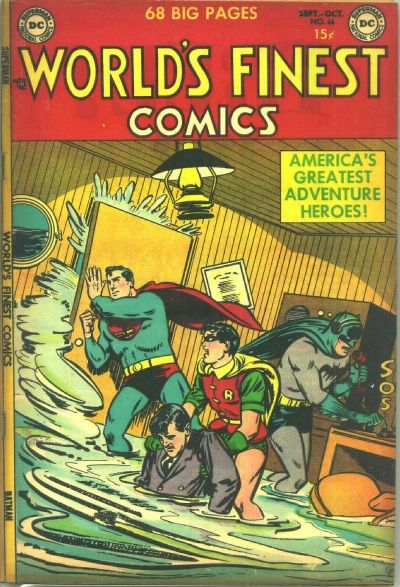 Cover for World's Finest Comics (DC, 1941 series) #66