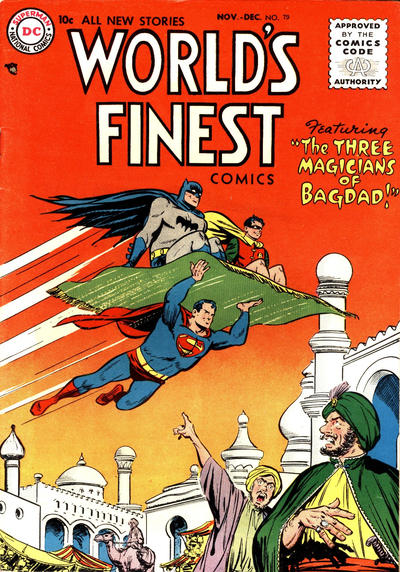 Cover for World's Finest Comics (DC, 1941 series) #79
