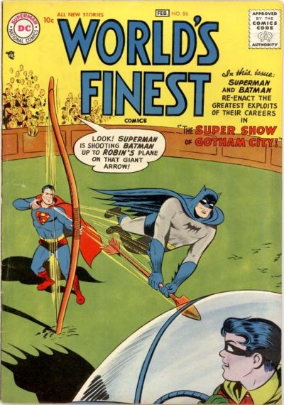 Cover for World's Finest Comics (DC, 1941 series) #86