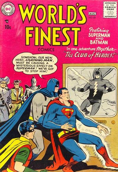 Cover for World's Finest Comics (DC, 1941 series) #89