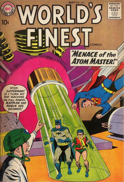Cover for World's Finest Comics (DC, 1941 series) #101