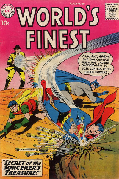 Cover for World's Finest Comics (DC, 1941 series) #103