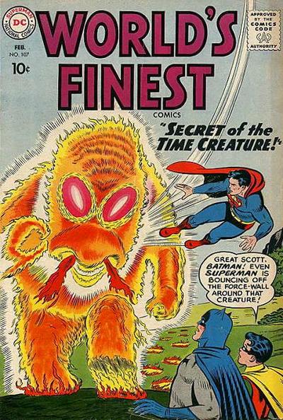 Cover for World's Finest Comics (DC, 1941 series) #107
