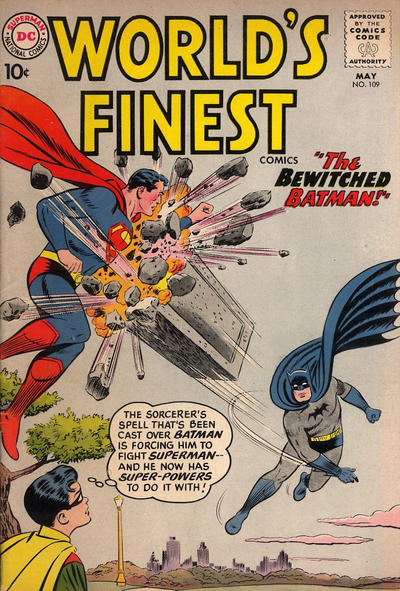 Cover for World's Finest Comics (DC, 1941 series) #109