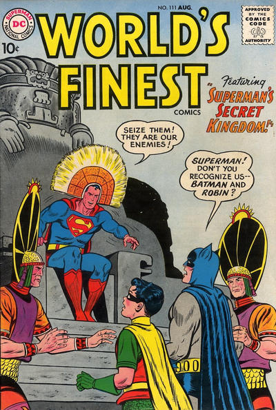 Cover for World's Finest Comics (DC, 1941 series) #111