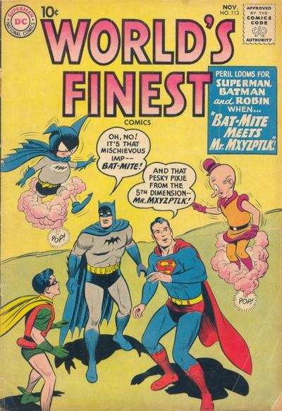 Cover for World's Finest Comics (DC, 1941 series) #113
