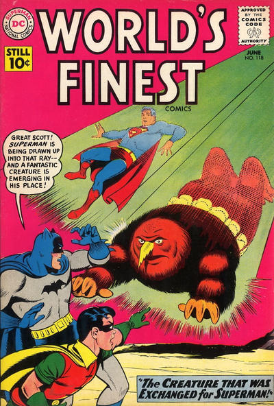 Cover for World's Finest Comics (DC, 1941 series) #118
